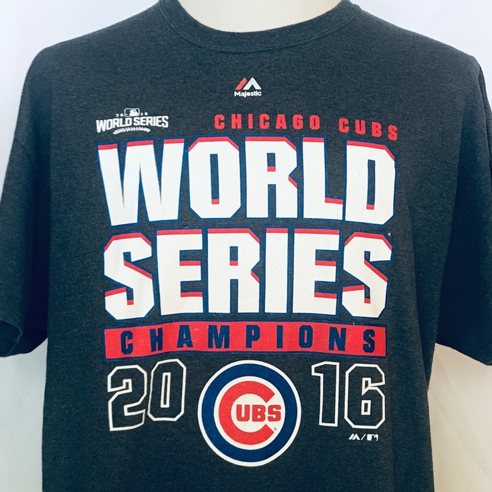 Men’s XL 2016 MLB Chicago Cubs World Series Tee